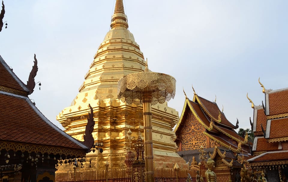 Doi Suthep Sunset Tour and Visit to Wat Umong in Chiang Mai