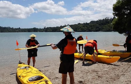 Guided Riverhead Tavern Kayak Tour in Auckland