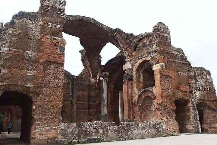 Hadrian's villa, big baths