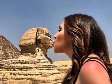 Pyramids of Giza Tour with Camel Rides and Desert Biking