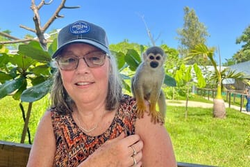 Damajagua Waterfalls and Monkey Private Van Tour