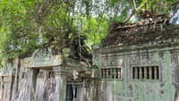 Sunrise at BengMealea with hidden Jungle -Ancient Carving (Peang Komnou) The Rock art Sanctuary 7