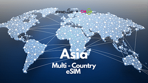 Asia 13 Data eSIM  - Powered by CMLink