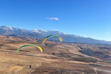 Paragliding And Quad Biking In Agafay Desert Marrakech Thrill