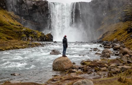 Gufufoss Waterfall and Vök Baths Tour from Seyðisfjörður