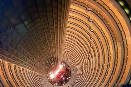Shanghai Jinmao Tower 88th floor sightseeing hall