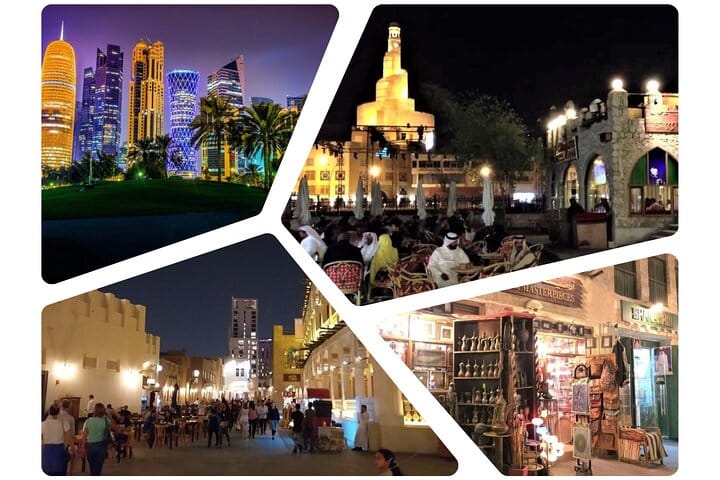 Doha: 4-Hour Evening City Tour with Souq Waqif Market