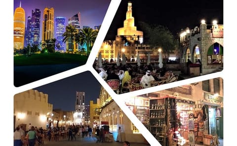 Evening City Tour of Doha with Souq Waqif Market Visit