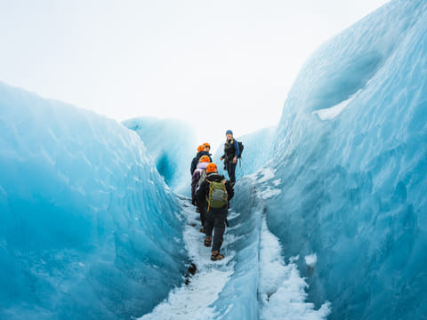 Crevasse Labyrinth - A Glacier Maze in Skaftafell, photo 2