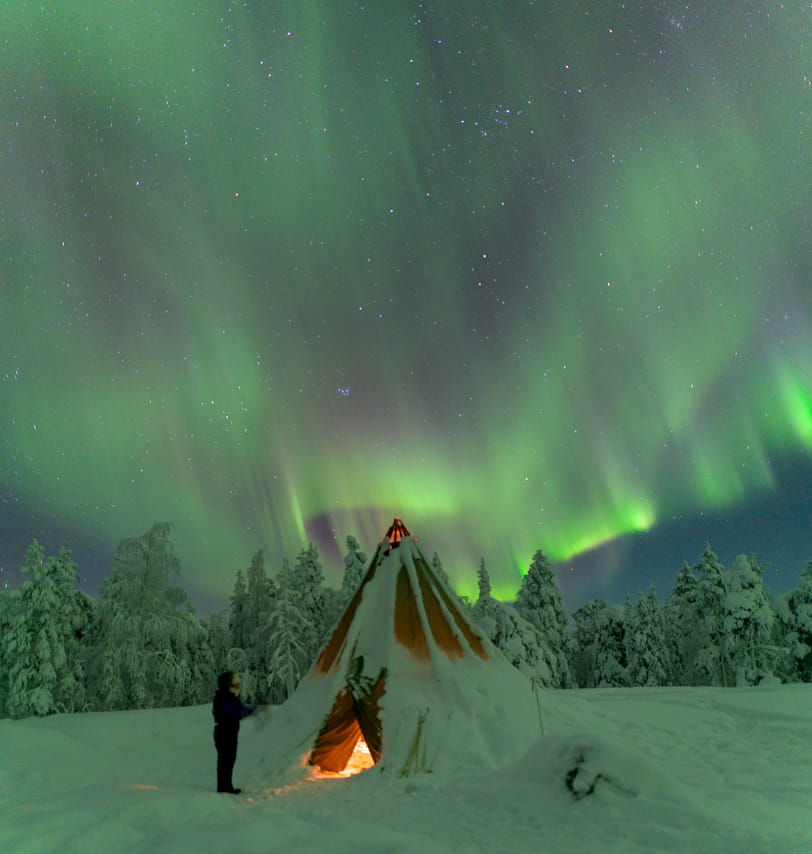 Auroras - Northern Lights Trip - guaranteed lights - Rovaniemi 4
