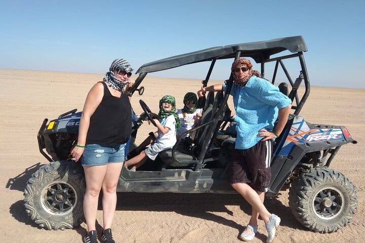 Desert Buggy Ride with Pickup and Guide – From Sharm El Sheikh