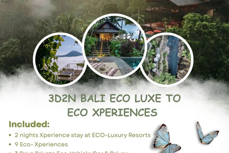 3D2N BALI ECO-LUXE TO ECO-XPERIENCES