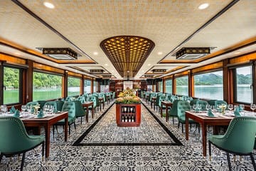 Luxury Day Cruise in Halong Bay with Buffet Lunch