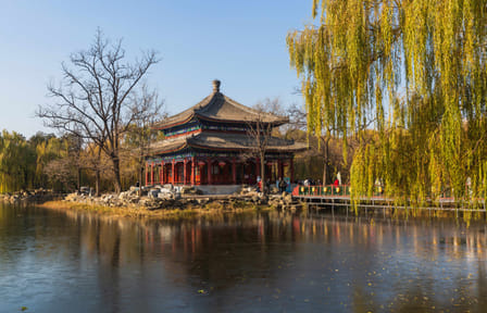 Guided Tour of Yuanmingyuan Park in Haidian District