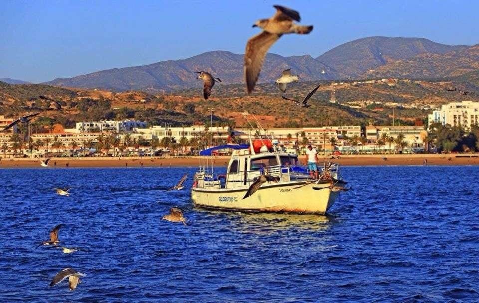 Boat trip in Agadir 6