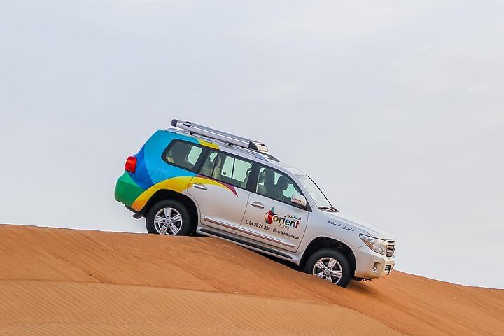 Dubai City Tour and Evening Desert Safari with Camel Ride and BBQ Dinner