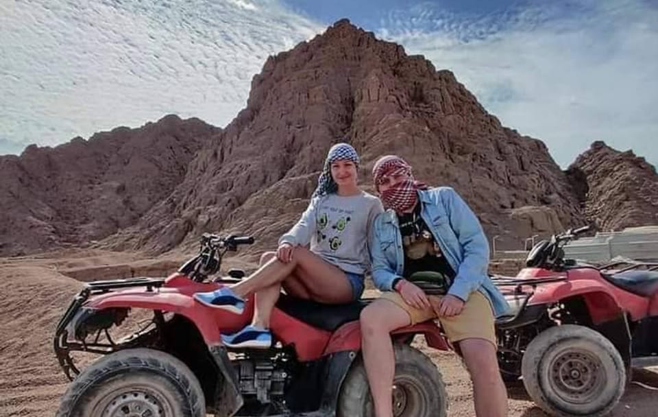 Desert Quad Bike Safari at Sunrise or Sunset in Sharm El Sheikh