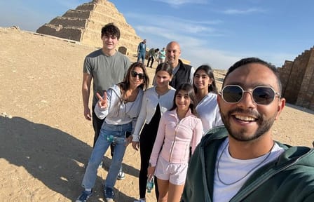 Private Day Tour of Saqqara and Dahshur Pyramids in Cairo
