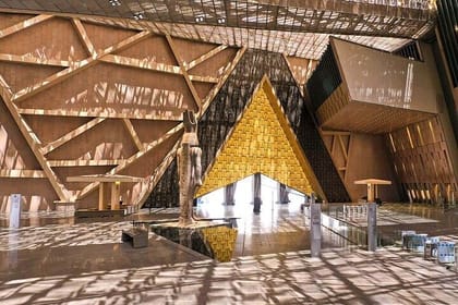 Cheap Half Day tour Grand Egyptian Museum and felucca