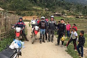 Full-Day Motor Bike Tour in Sapa with Rice Fields & Valleys Visit