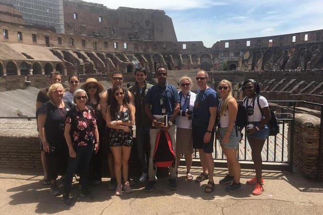 small group tours of Colosseum