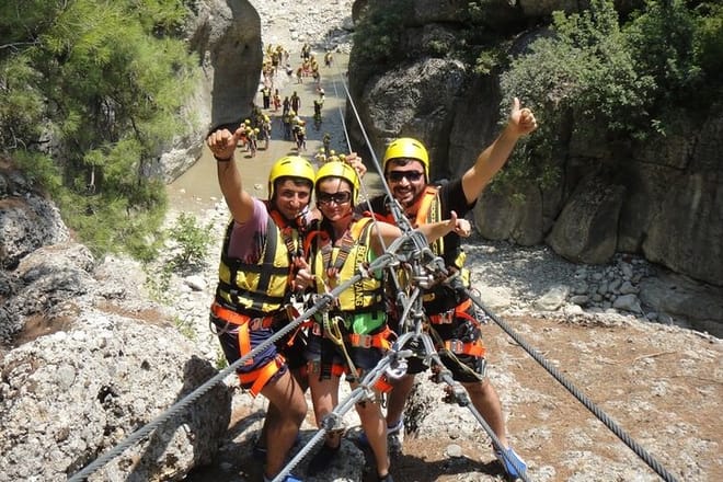 Alanya: Rafting Canyoning and Zipline Adventure 6