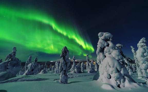 Aurora Borealis Trip in Lapland Lakeside