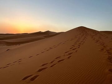 Camel Ride and Sunset Experience in Merzouga Desert from Errachidia