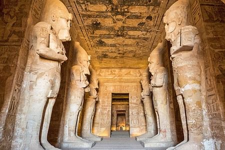 Explore Abu Simbel Temples: Guided Bus Tour from Aswan