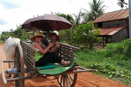 Cambodian Cooking Class and Oxcart Ride with Local Village Tour