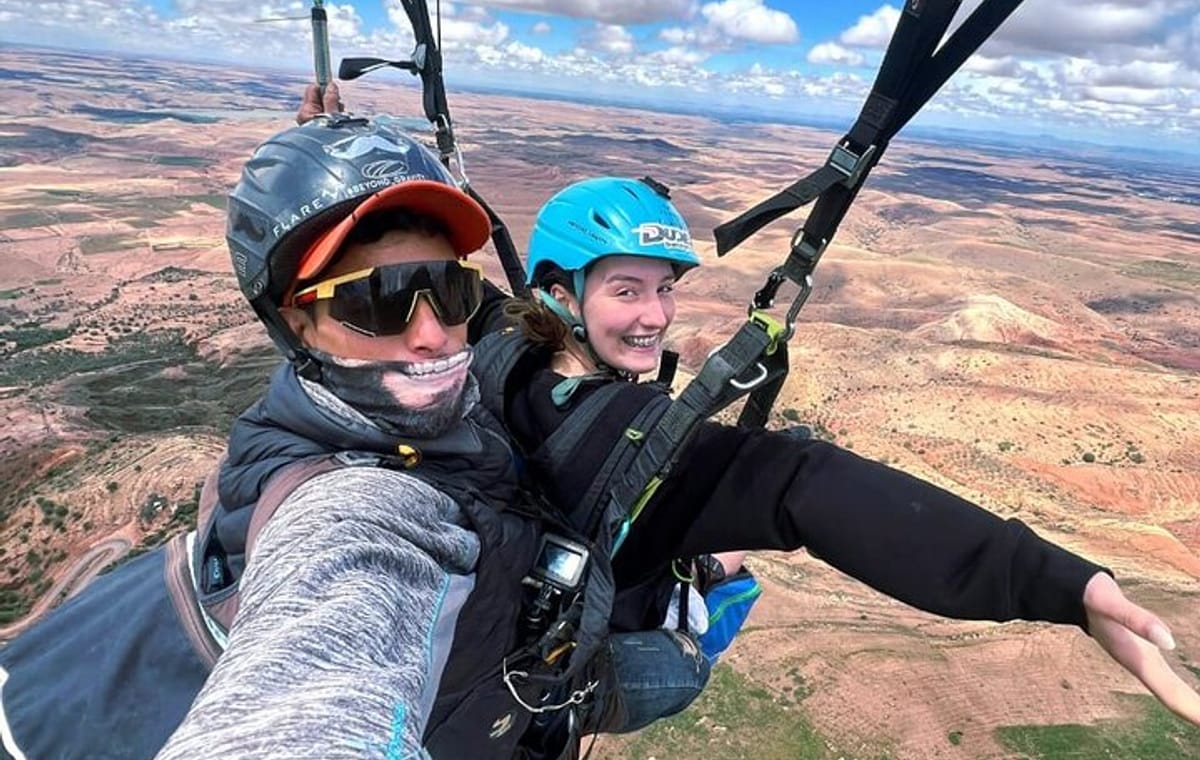 Paragliding And Quad Biking In Agafay Desert Marrakech Thrill