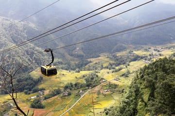 Fansipan Cable Car Experience in Sapa, Vietnam