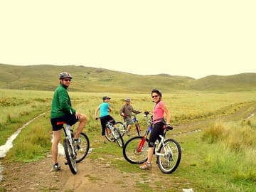 Mountain Biking Tour Around Lake Titicaca in Puno, Peru