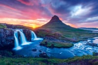 The Kirkjufell mountain