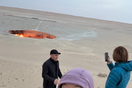 Evening Excursion to the Darvaza Crater
