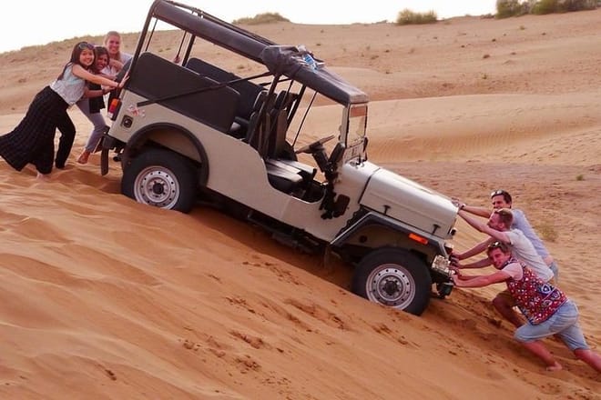 Jeep Safari in Osian Desert.