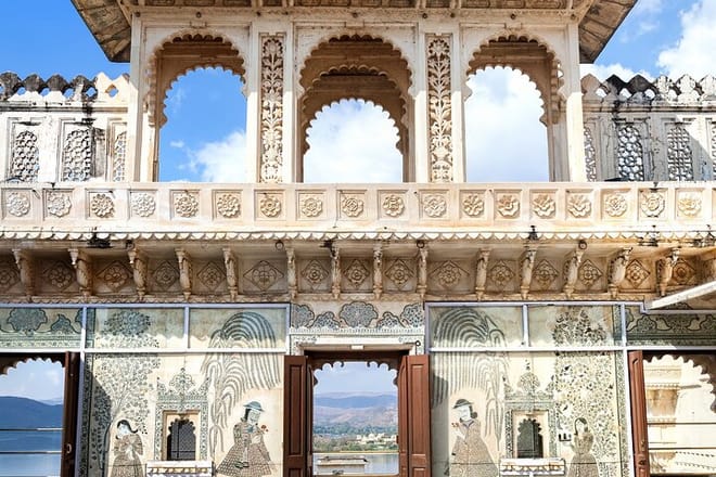Inside part of City Palace
