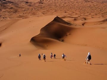 Trekking Adventure and Overnight Camp in Erg Chebbi, Morocco