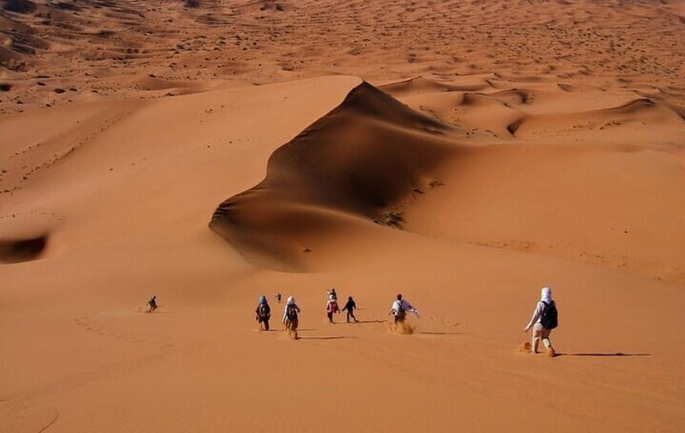 Trekking Adventure and Overnight Camp in Erg Chebbi, Morocco