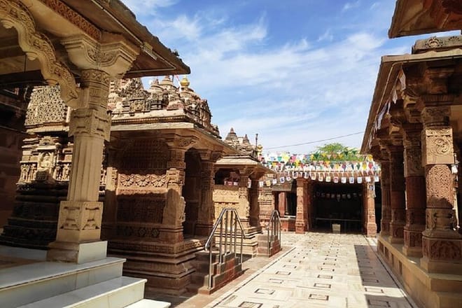 Inside Part of Osian Temple