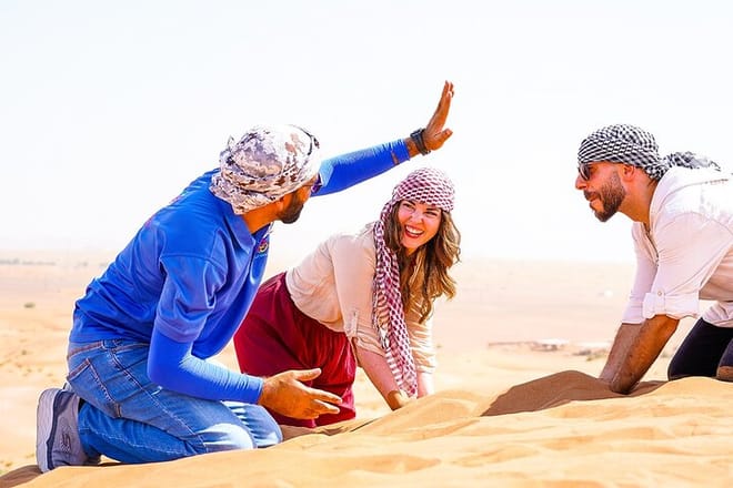 Dubai: Desert Camel Ride with Live Shows & BBQ Buffet Dinner 4