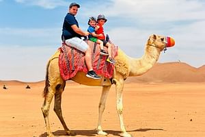 Desert Camel Ride with Live Shows & BBQ Buffet Dinner