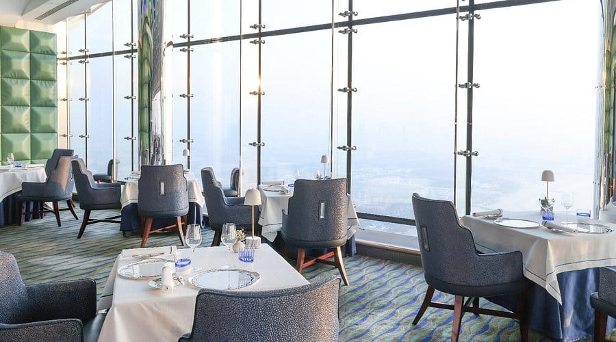 Dubai’s Burj Al Arab Dine & Unwind ( Your choice of the Finest Restaurant  Al Iwan – Al Muntaha or Al Mahara )