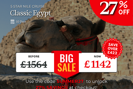 Classic Egypt Nile Cruise: Explore Ancient Wonders & Iconic Landmarks