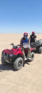 Hurghada thrilling time with the Quad bikes and Camel ride