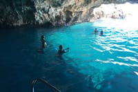 Swimming in Blue Cave