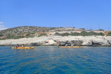 Kayaking and Snorkeling Adventure in Kalyvia Thorikou