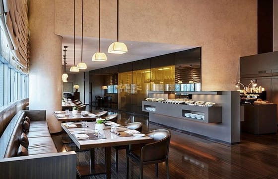 Buffet Dining in Armani Hotel