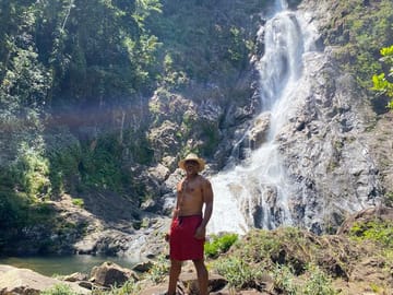 Chasing waterfalls and swimming in Belize wild