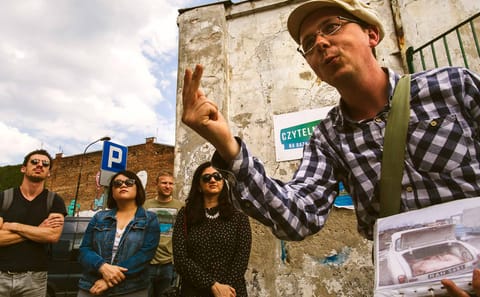 Behind the Scenes Tour of Warsaw's Muranów District